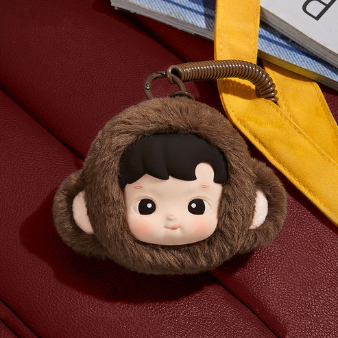HACIPUPU Rolling Time Machine Series Head-phone Bag Plush Dolls