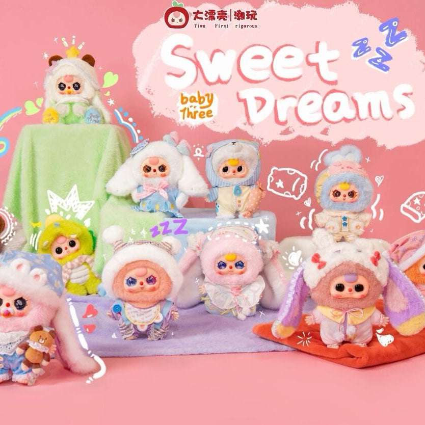 Baby Three V5 400% Sweet Dreams Plush Blind Box