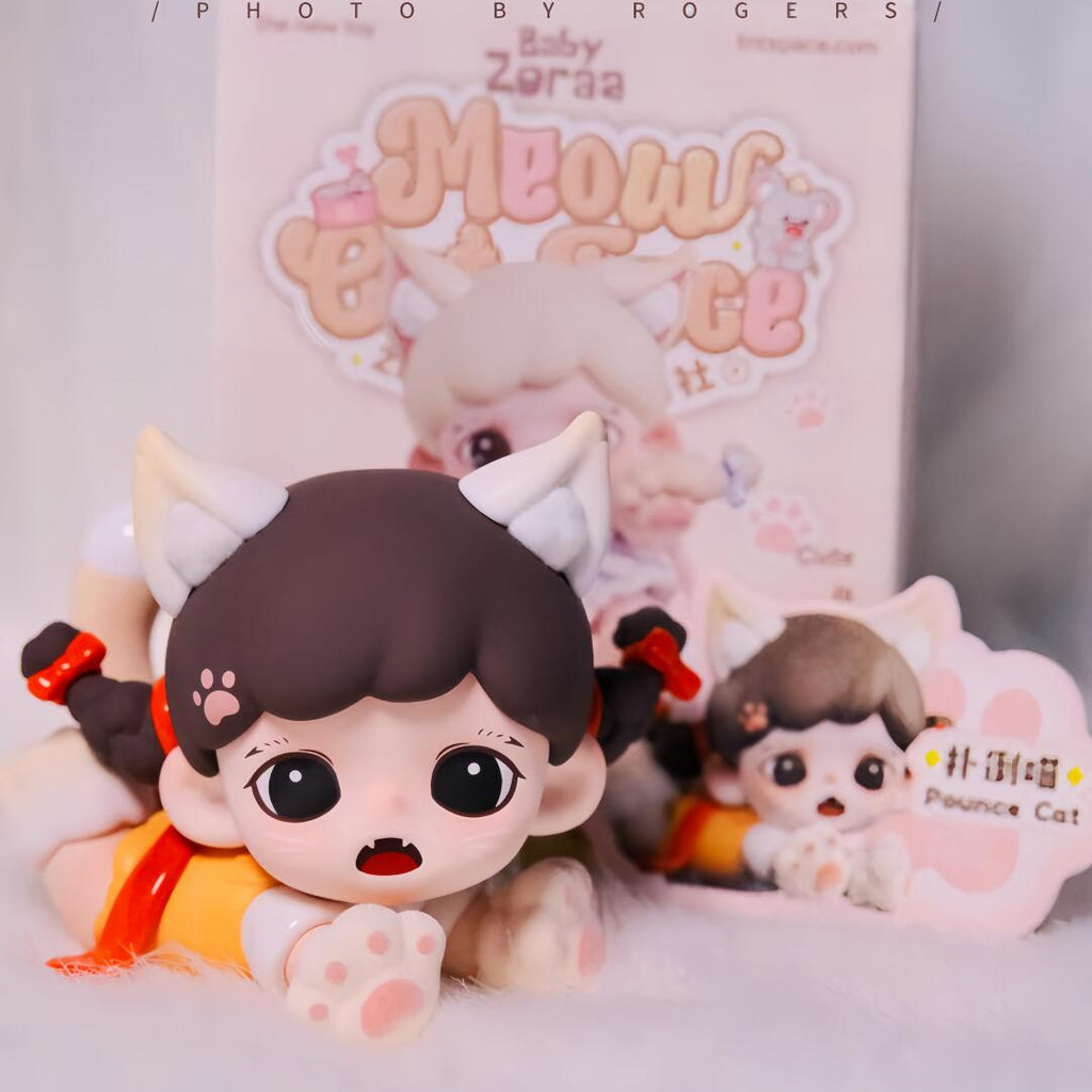 Zoraa Meow Cat Face Studio MINI Series Handmade Figure Blind Box