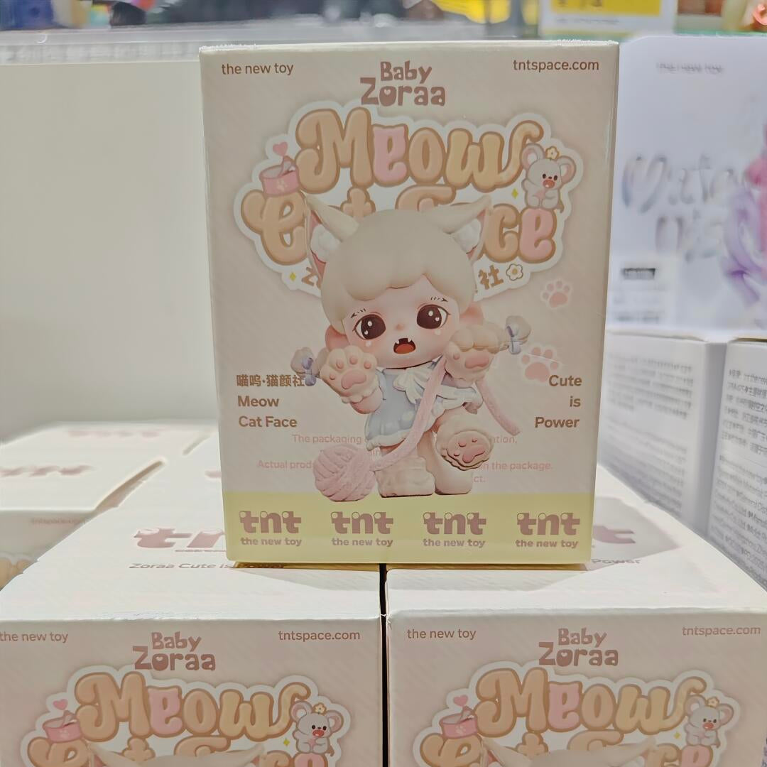 Zoraa Meow Cat Face Studio MINI Series Handmade Figure Blind Box