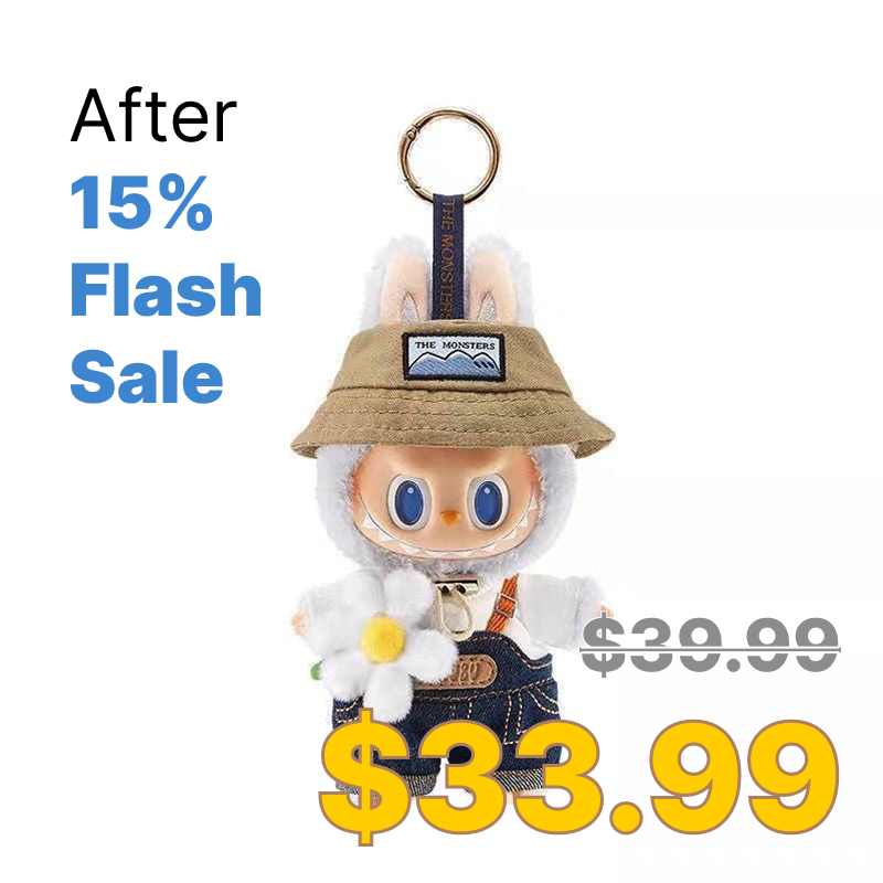 The Monsters Fall in Wild Series-Vinyl Plush Doll Pendant Action Figure