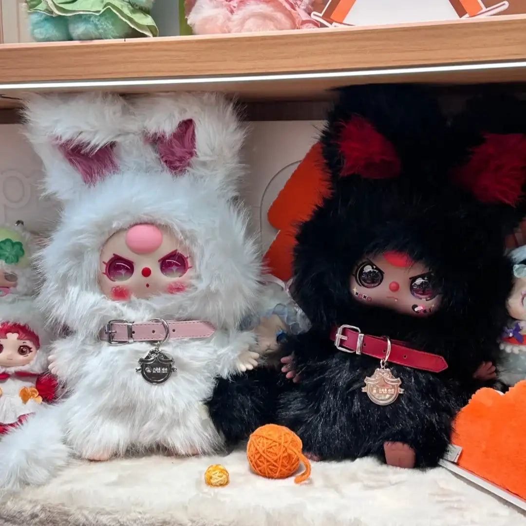 [Secret] Baby Three Another Me Twin In The World Bunny 400% Limited Plush Dolls