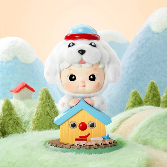 POP MART HICIPUPU Cotton Candy Puppy Hanging Card Dolls