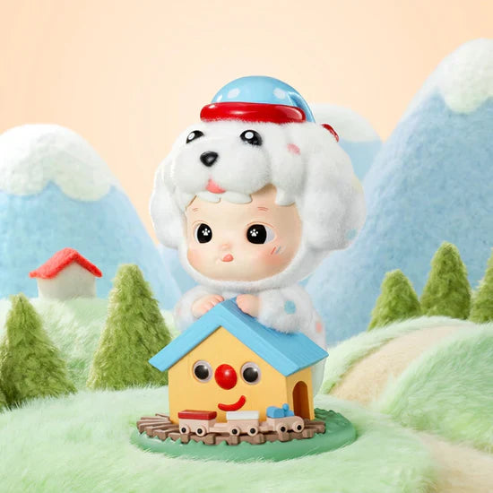 POP MART HICIPUPU Cotton Candy Puppy Hanging Card Dolls