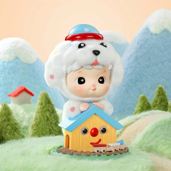 POP MART HICIPUPU Cotton Candy Puppy Hanging Card Dolls