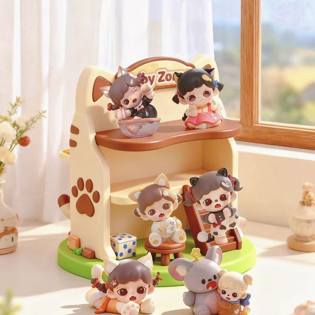 Zoraa Meow Cat Face Studio MINI Series Handmade Figure Blind Box