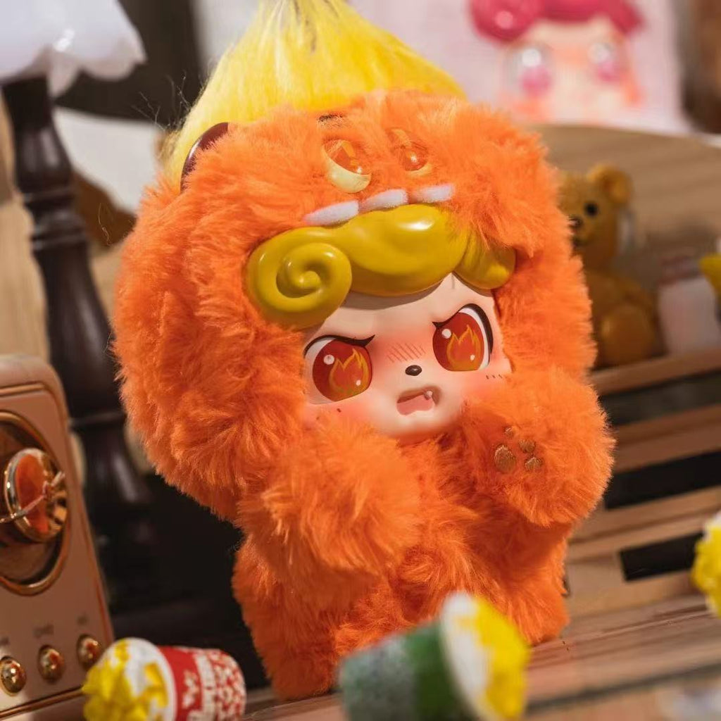 Q.Kid Emotional Hairy Monsters Series Pendant Blind Box