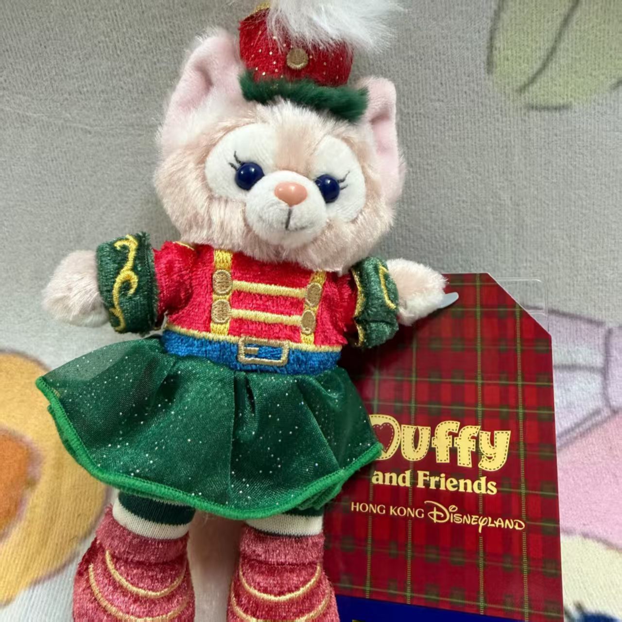 Hong Kong Disneyland Christmas Lina Belle Keychain