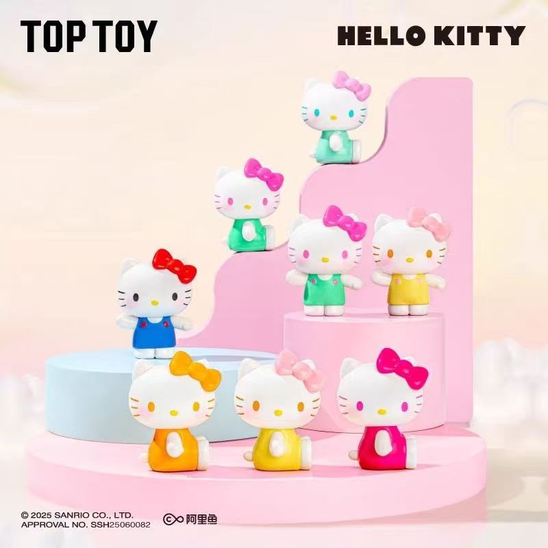 Hello Kitty Summer Rainbow Candy Series Cute Blind Box