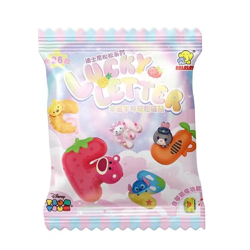 Disney LOVE Lucky Magnetic Letter Fridge Magnet Blind Box