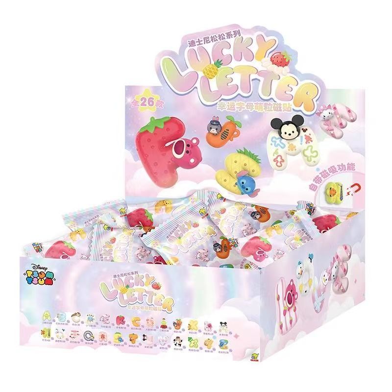 Disney LOVE Lucky Magnetic Letter Fridge Magnet Blind Box