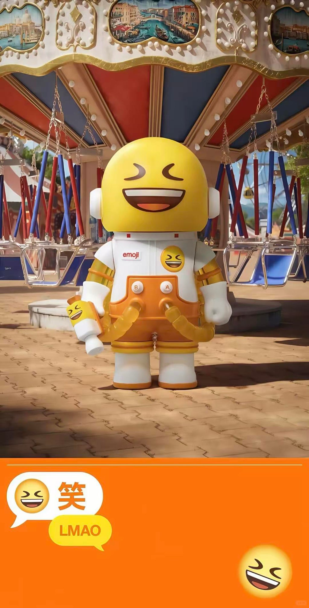 MEGA SPACE MOLLY 100% emoji Series Blind Box