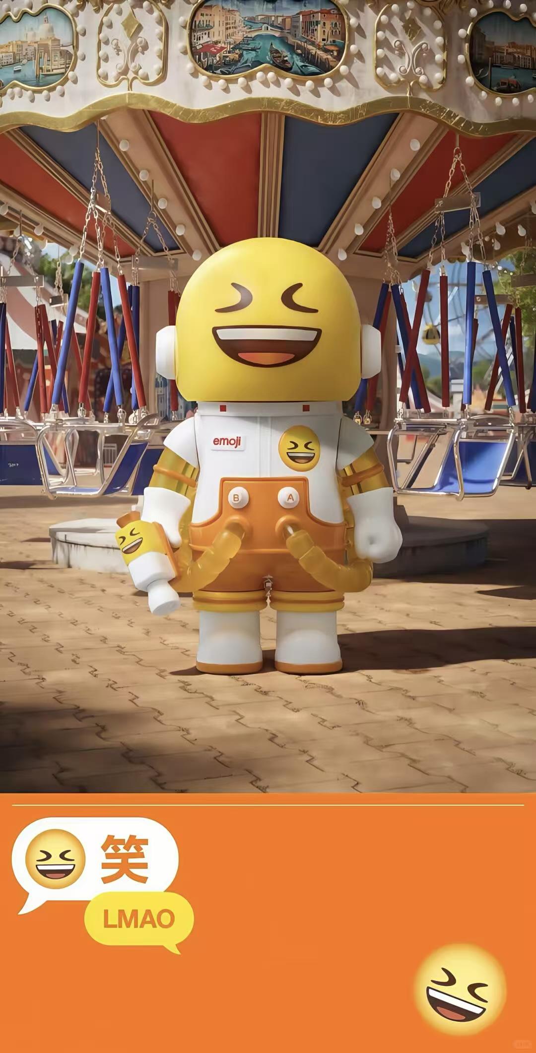 MEGA SPACE MOLLY 100% emoji Series Blind Box