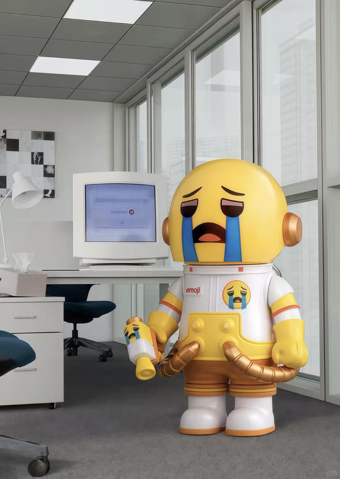 MEGA SPACE MOLLY 100% emoji Series Blind Box