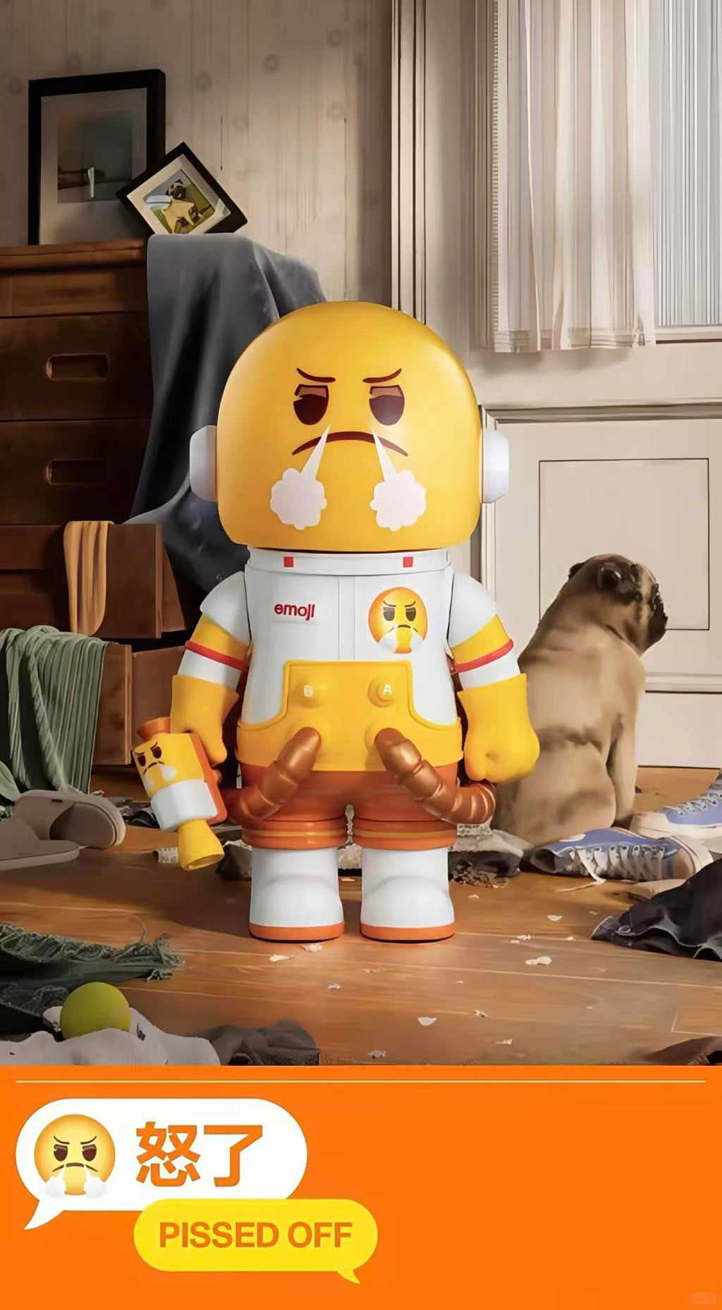 MEGA SPACE MOLLY 100% emoji Series Blind Box