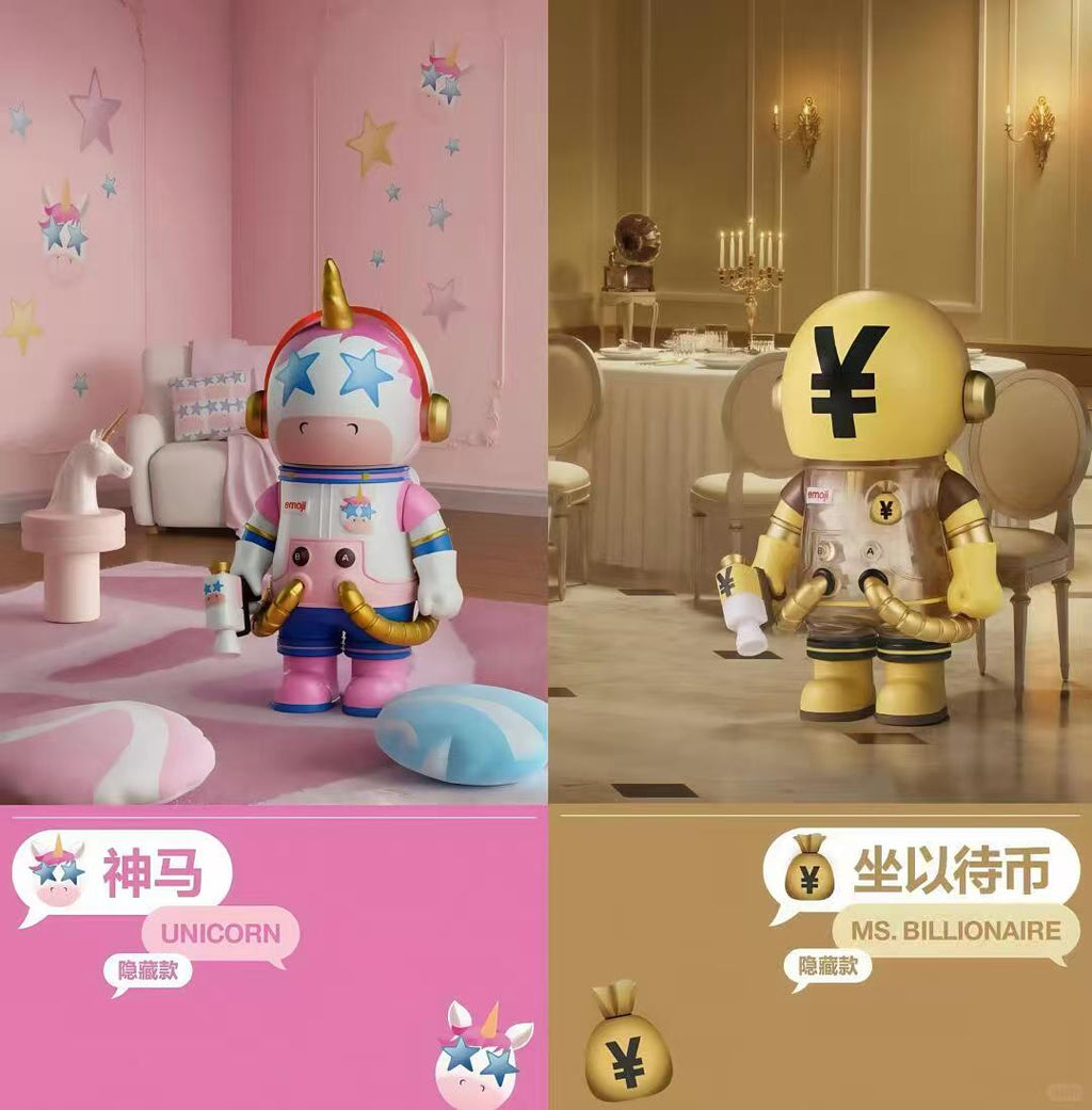 MEGA SPACE MOLLY 100% emoji Series Blind Box