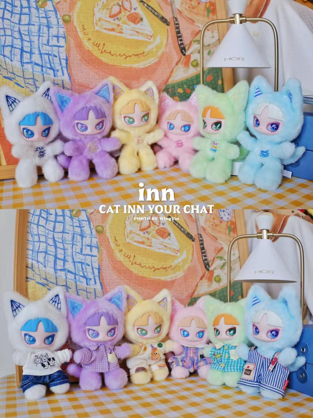 INN'S Cat Inn Your Chat Plush Series Blind Box
