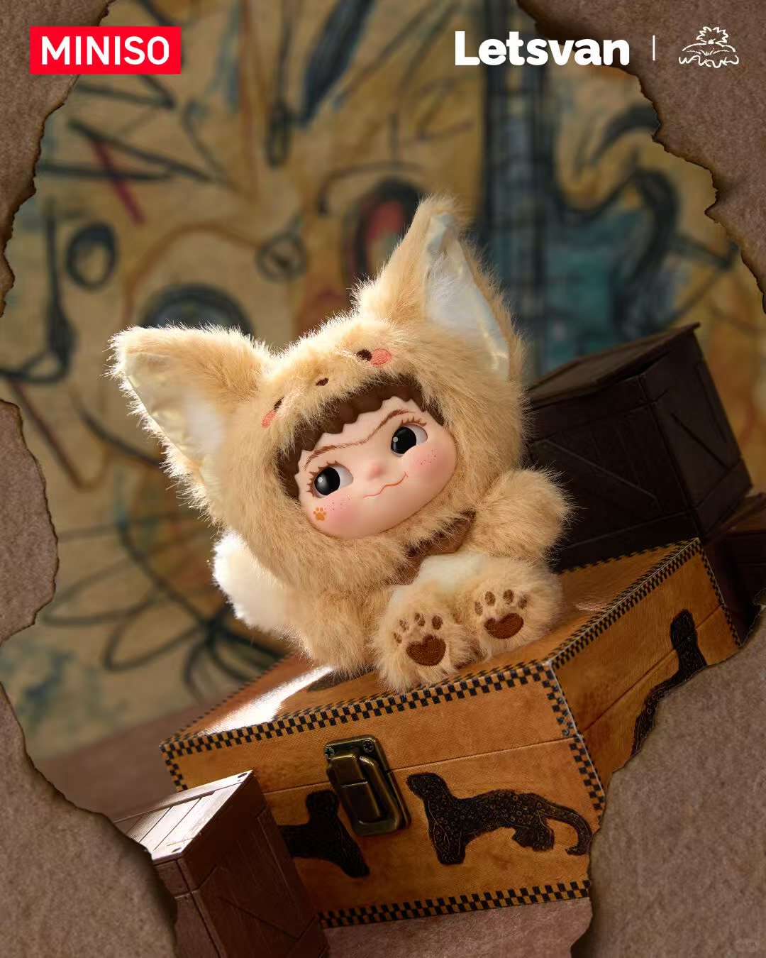 WAKUKU Fox & Bunny Trick Or Treat Or Treat Series Blind Box