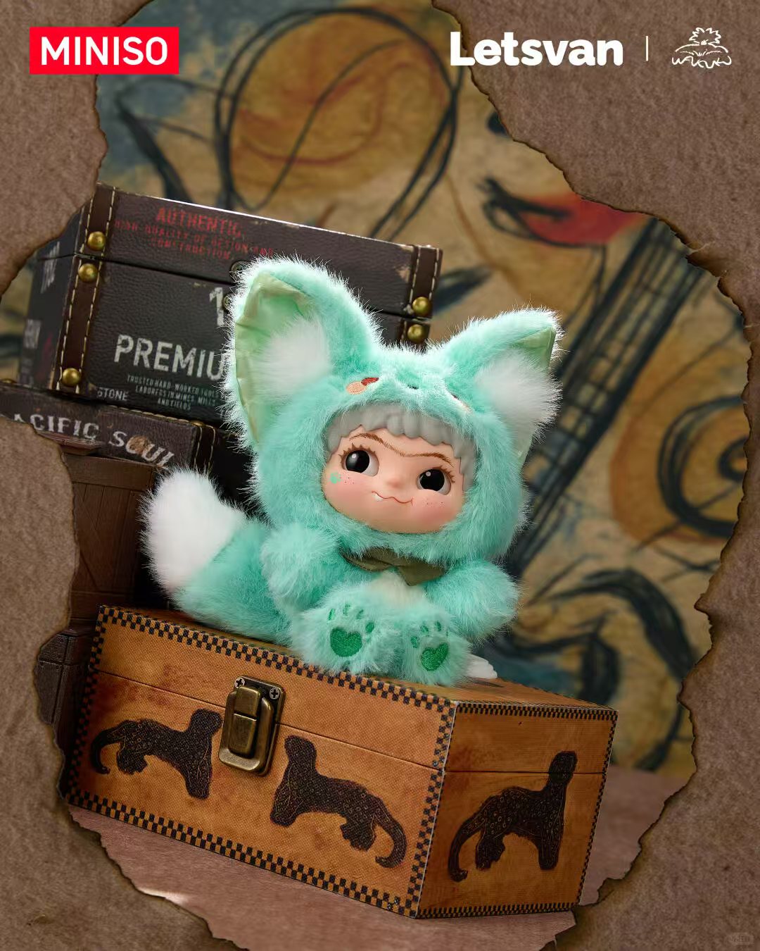 WAKUKU Fox & Bunny Trick Or Treat Or Treat Series Blind Box