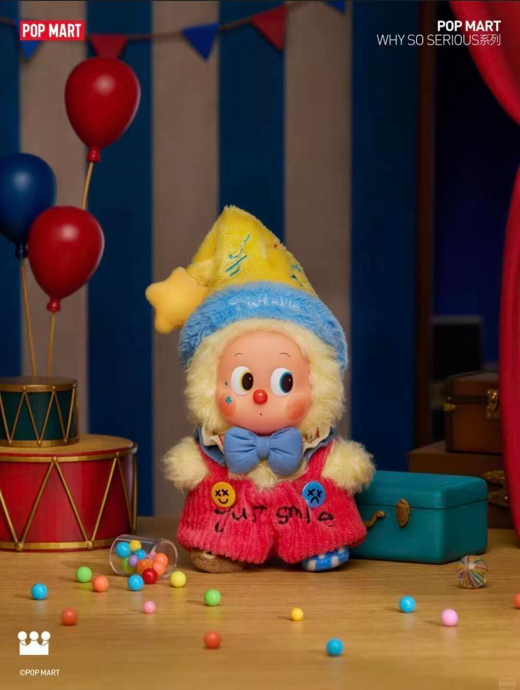 WHY SO SERIOUS Series-Vinyl Plush Pendant Blind Box