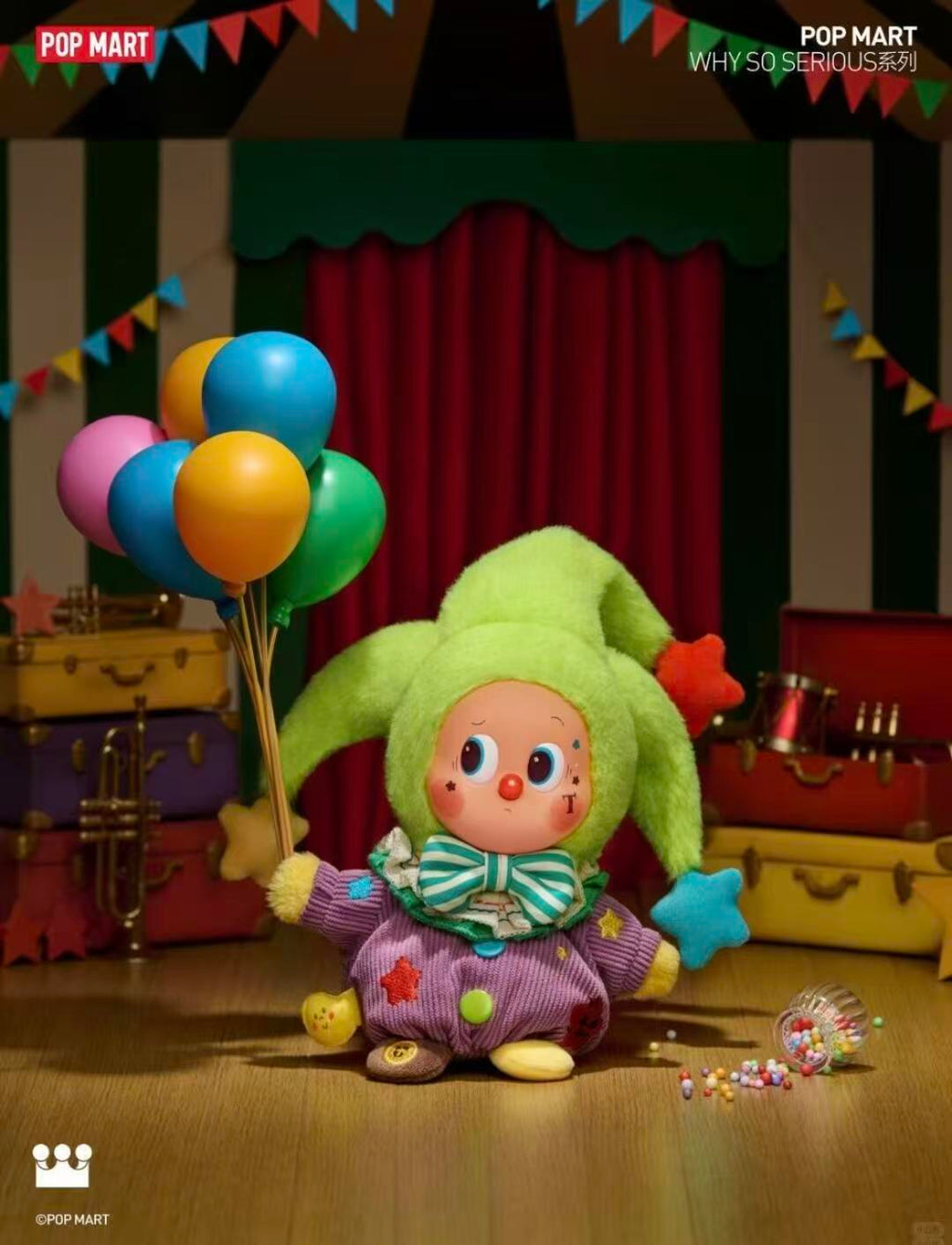 WHY SO SERIOUS Series-Vinyl Plush Pendant Blind Box