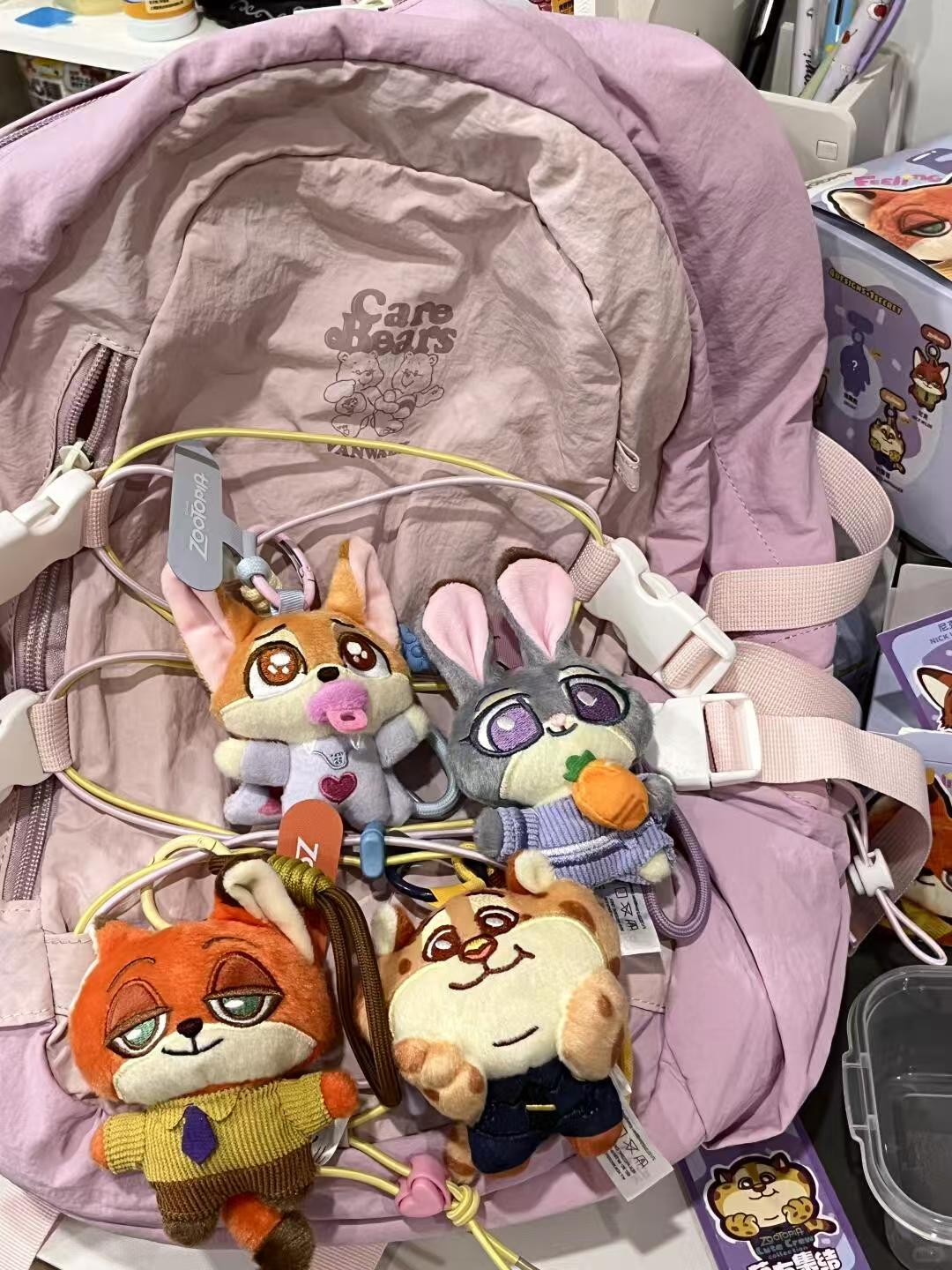 ZOOTOPIA Friend Gathering Plush Keychain Blind Box