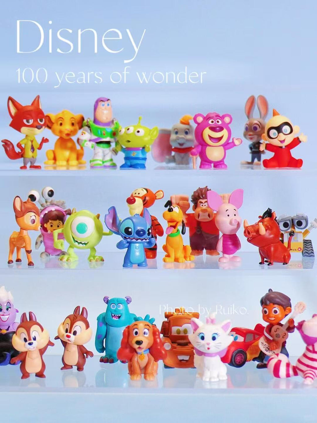 Disney 100th Anniversary Celebration Series Cute Figurine Blind Box