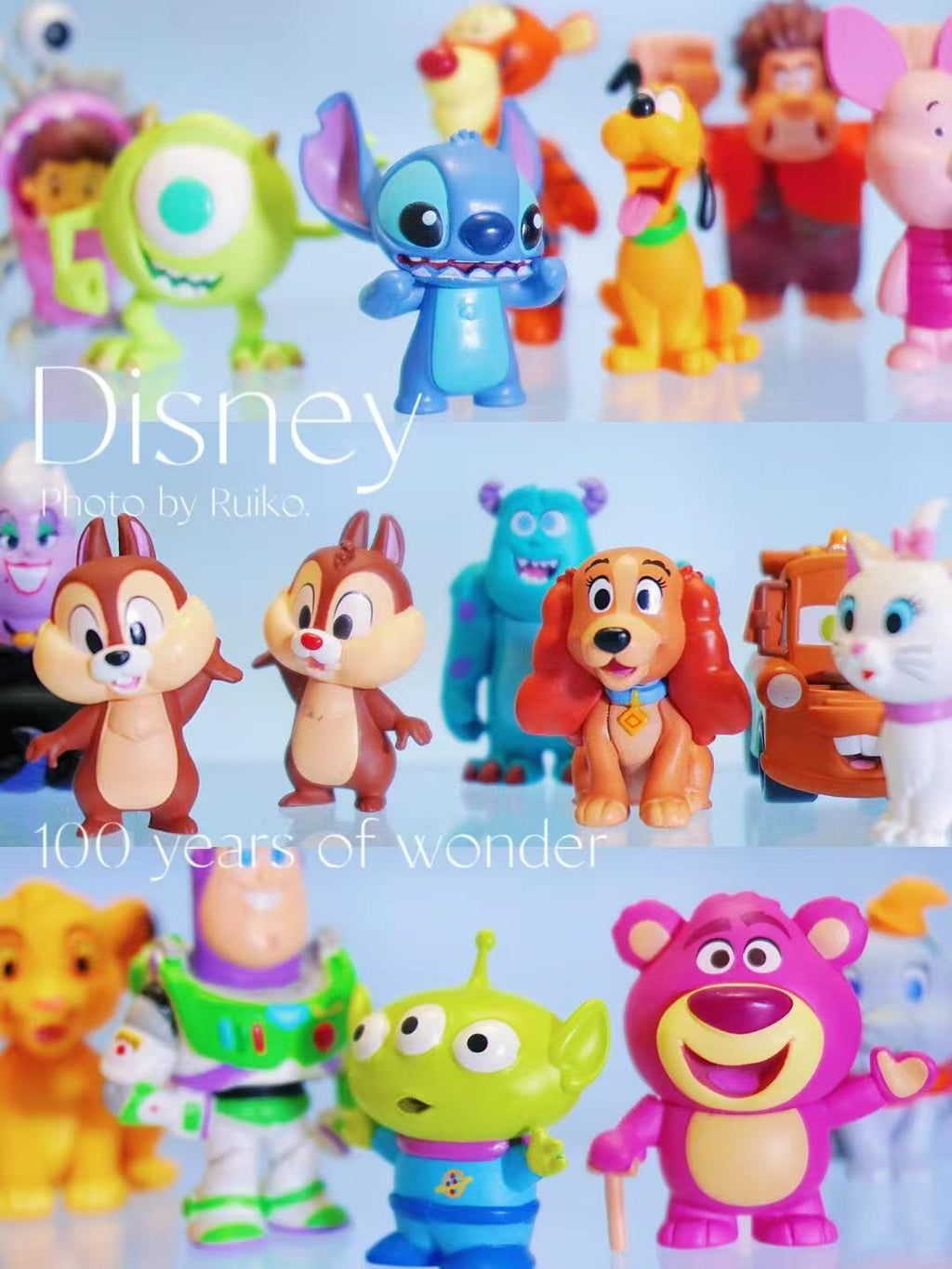 Disney 100th Anniversary Celebration Series Cute Figurine Blind Box