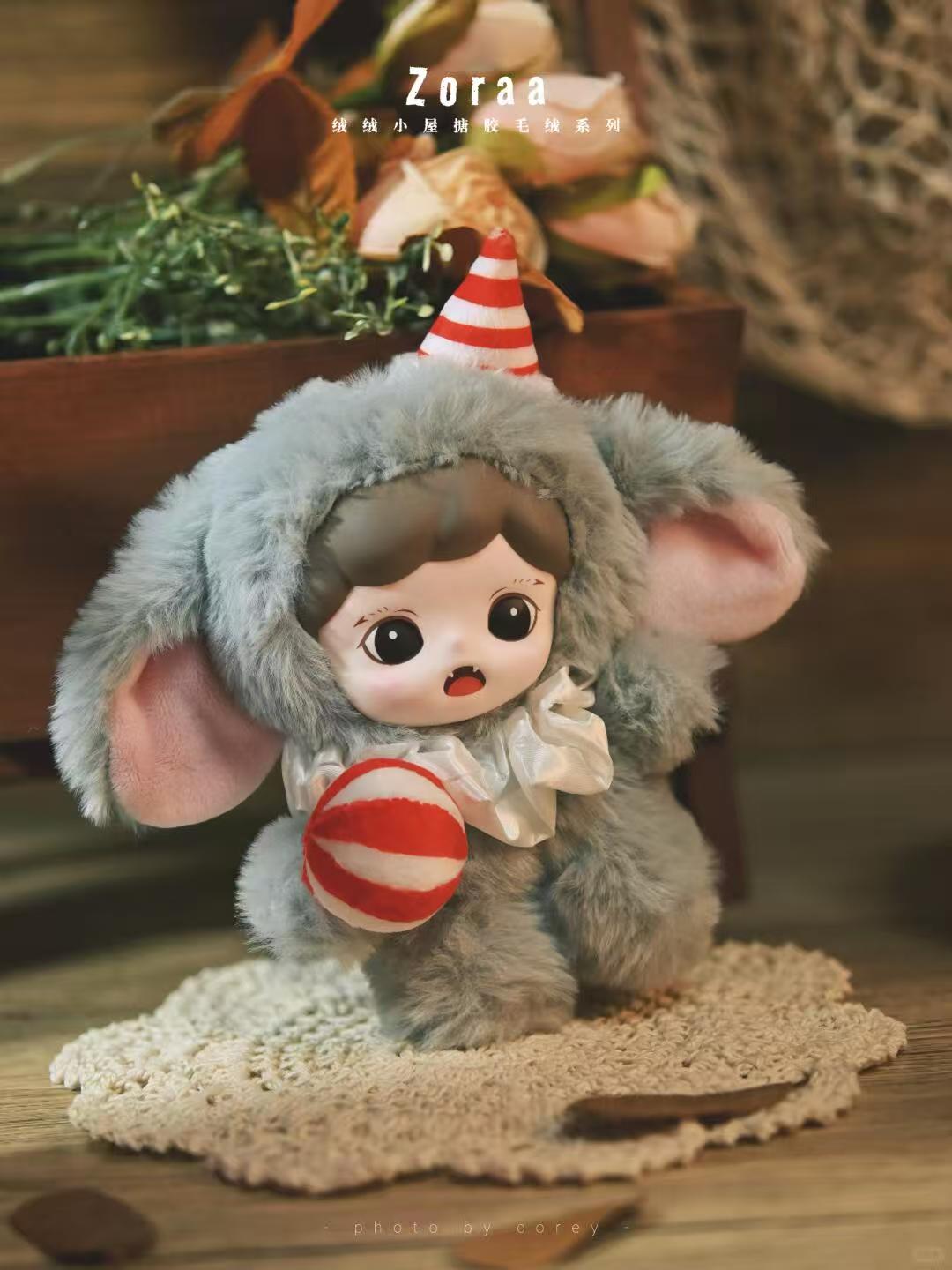 ZORAA Fluffy Cabin Series Plush Blind Box
