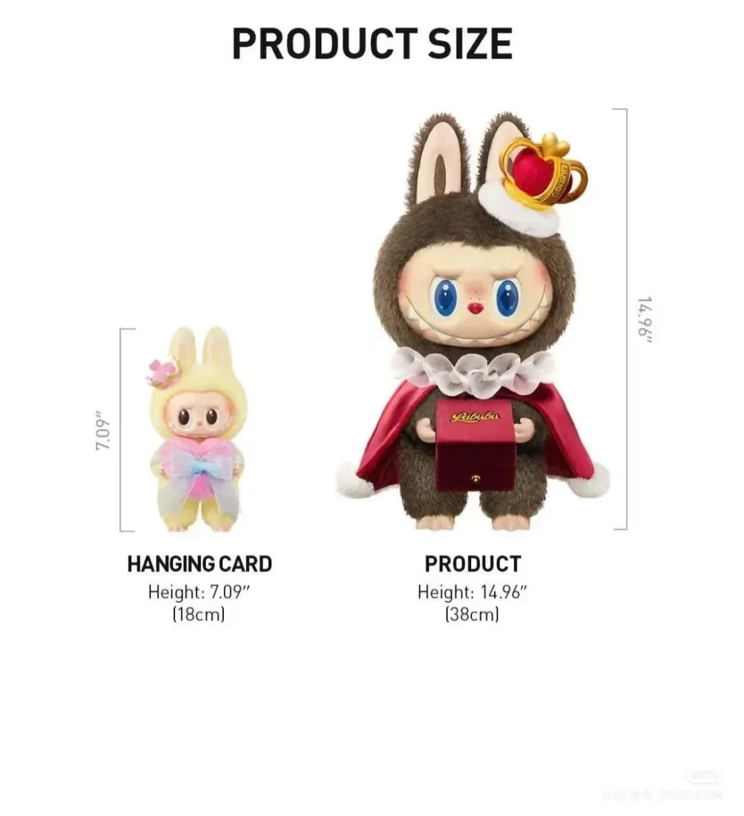 The Monsters Let's Checkmate Series Vinyl Plush Doll