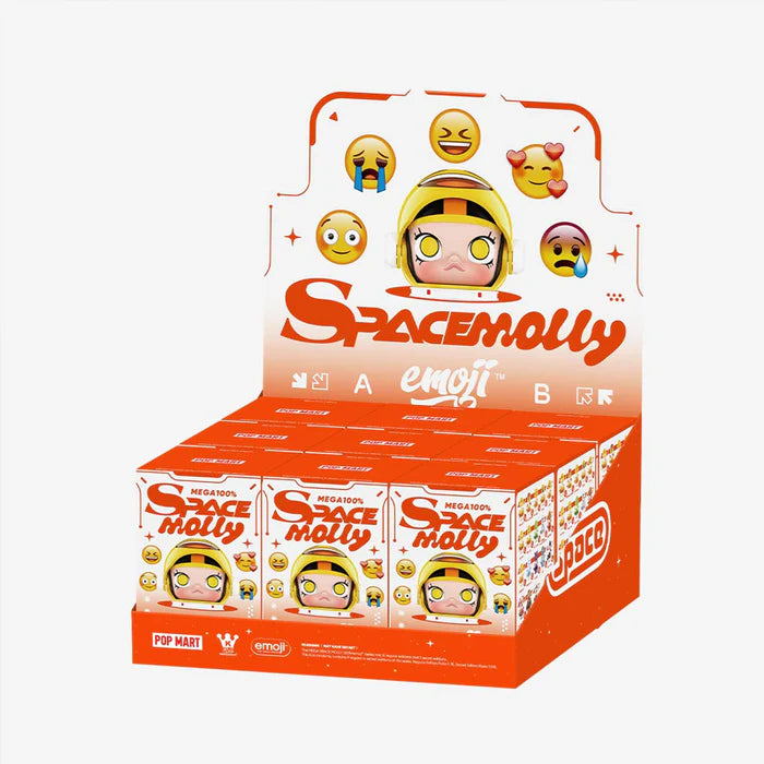 MEGA SPACE MOLLY 100% emoji Series Blind Box