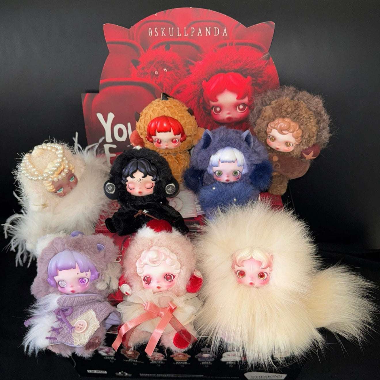 SKULLPANDA You Found Me! Series Plush Doll Pendant Blind Box