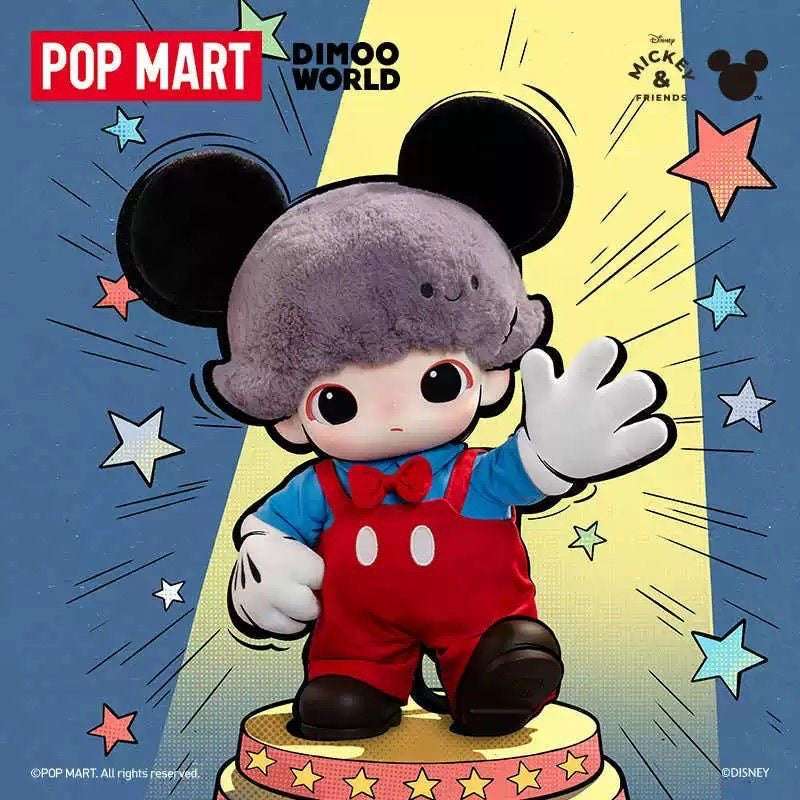 DIMOO WORLD × DISNEY Mickey Vinyl Plush Bag