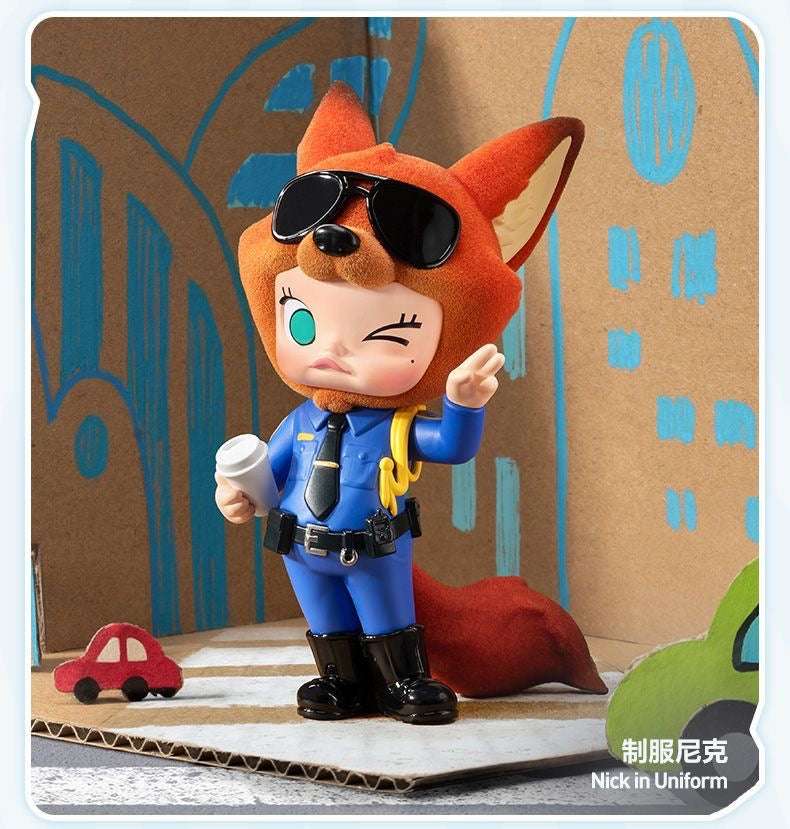 MOLLY × Zootopia Co-branded Series Blind Box Figures