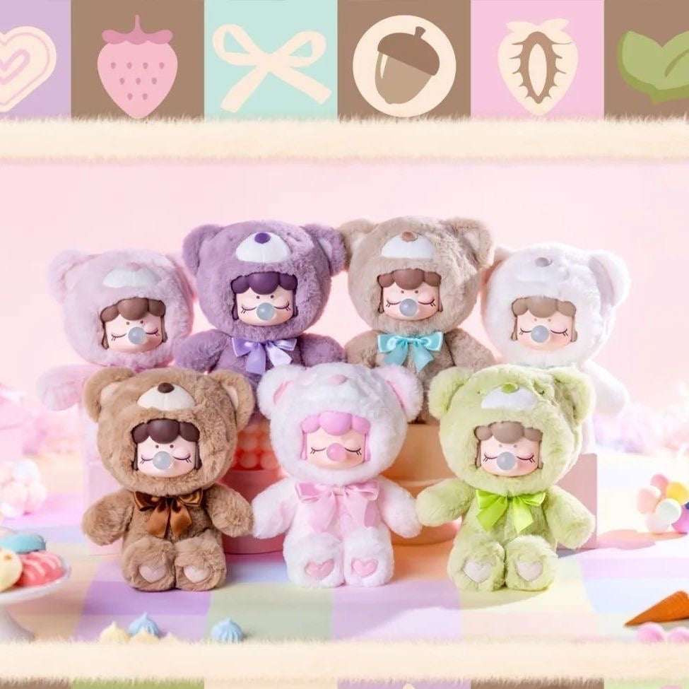 Nanci Colorful Chocolate Cutie Bear Plush Blind Box