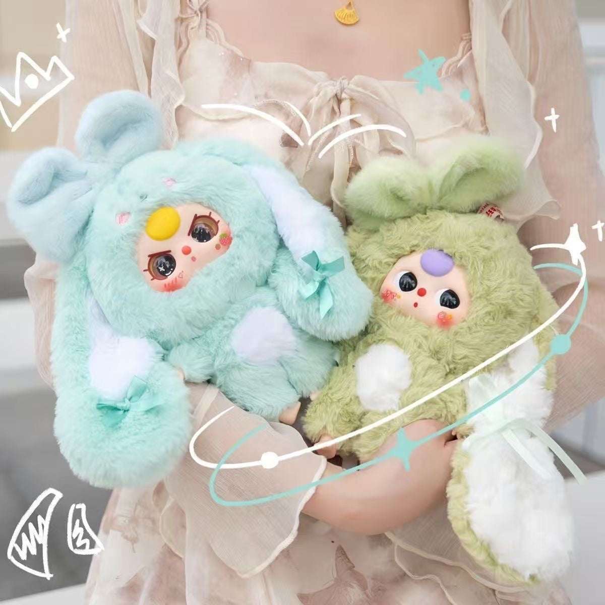 Baby Three-Bunny Return Series Plush Blind Box