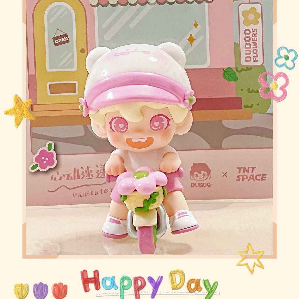 DUDOO Heartbeat Express Series Figures Hanging Card