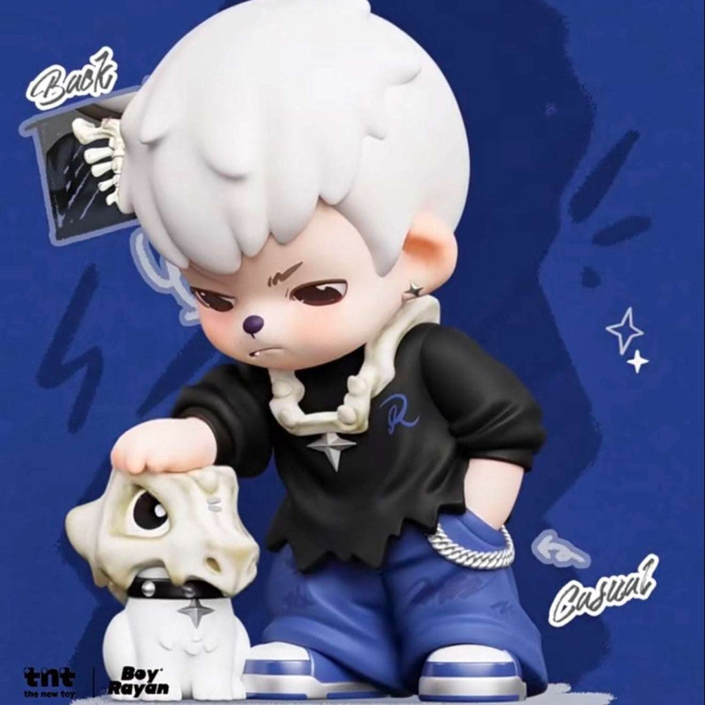 BOY RAYAN Blue Fantasy Collector Hanging Card Series