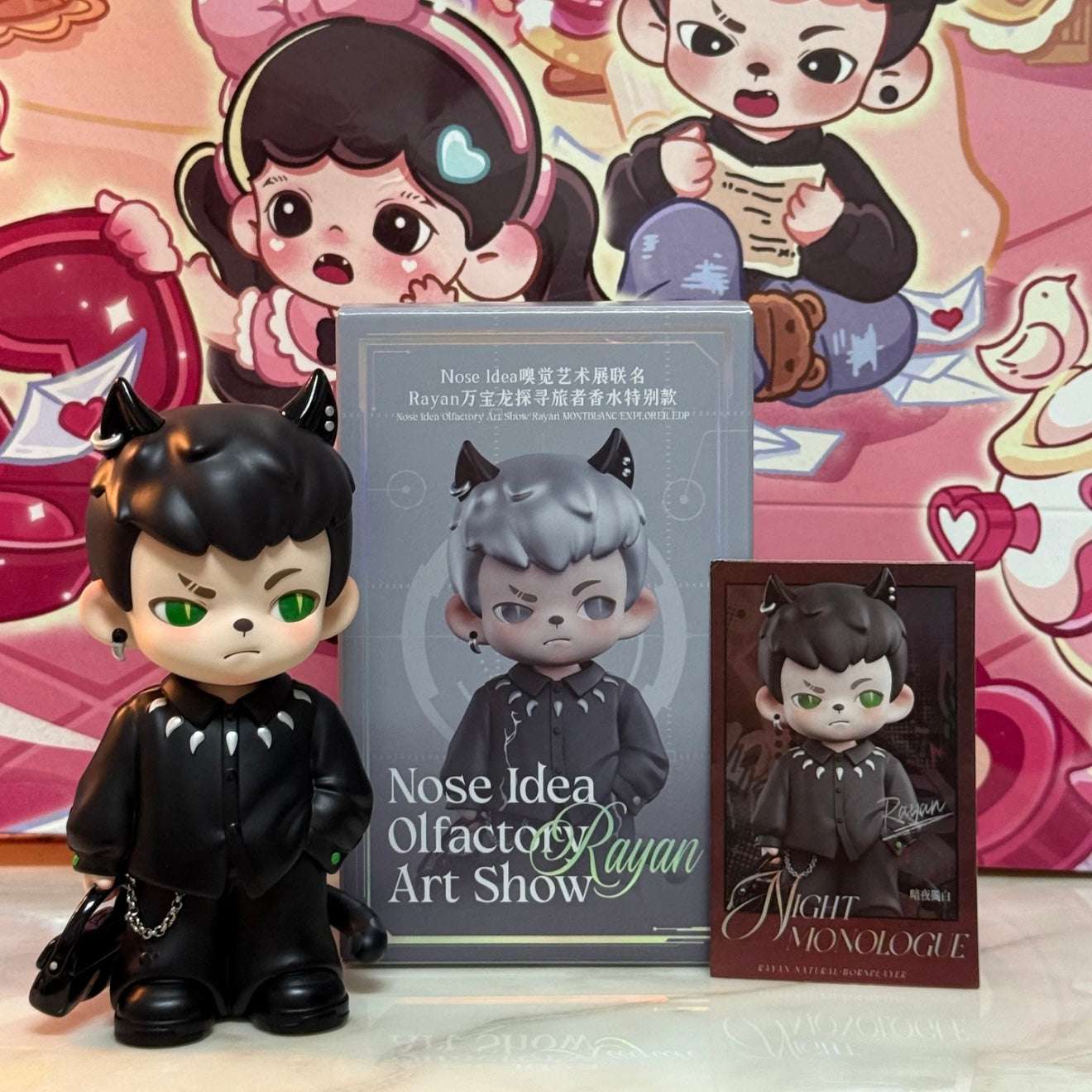 BOY RAYAN Special Edition – Montblanc Explorer Fragrance Series Hanging Card