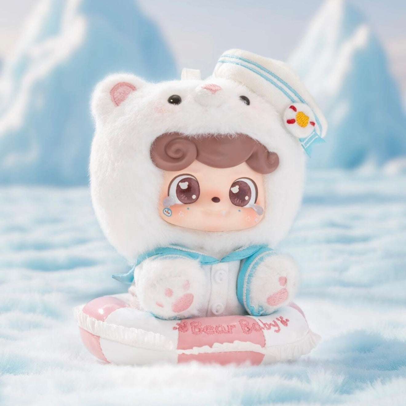 Q.kid Travel The Arctic Circle Plush Series Hanging Card