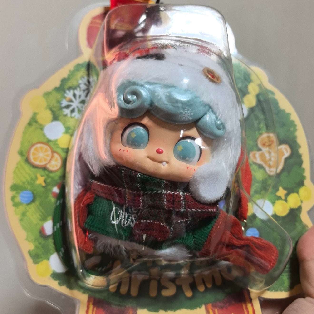 Q.Kid Merry Christmas Plush Series Hanging Card