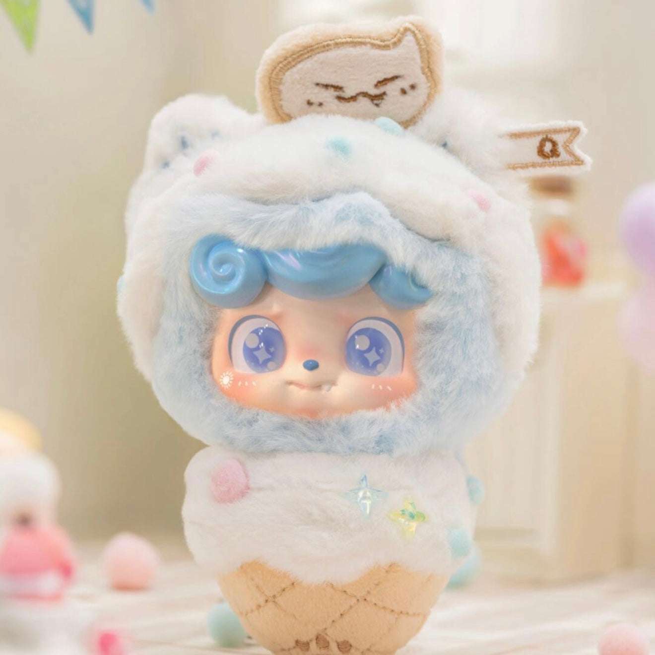 Q.Kid Gelato Beast Plush Series Hanging Card