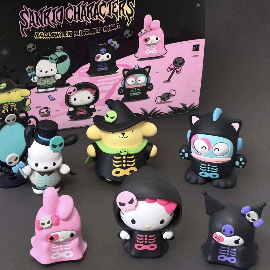 Sanrio Characters Halloween Mischief Night Series Figures Blind Box