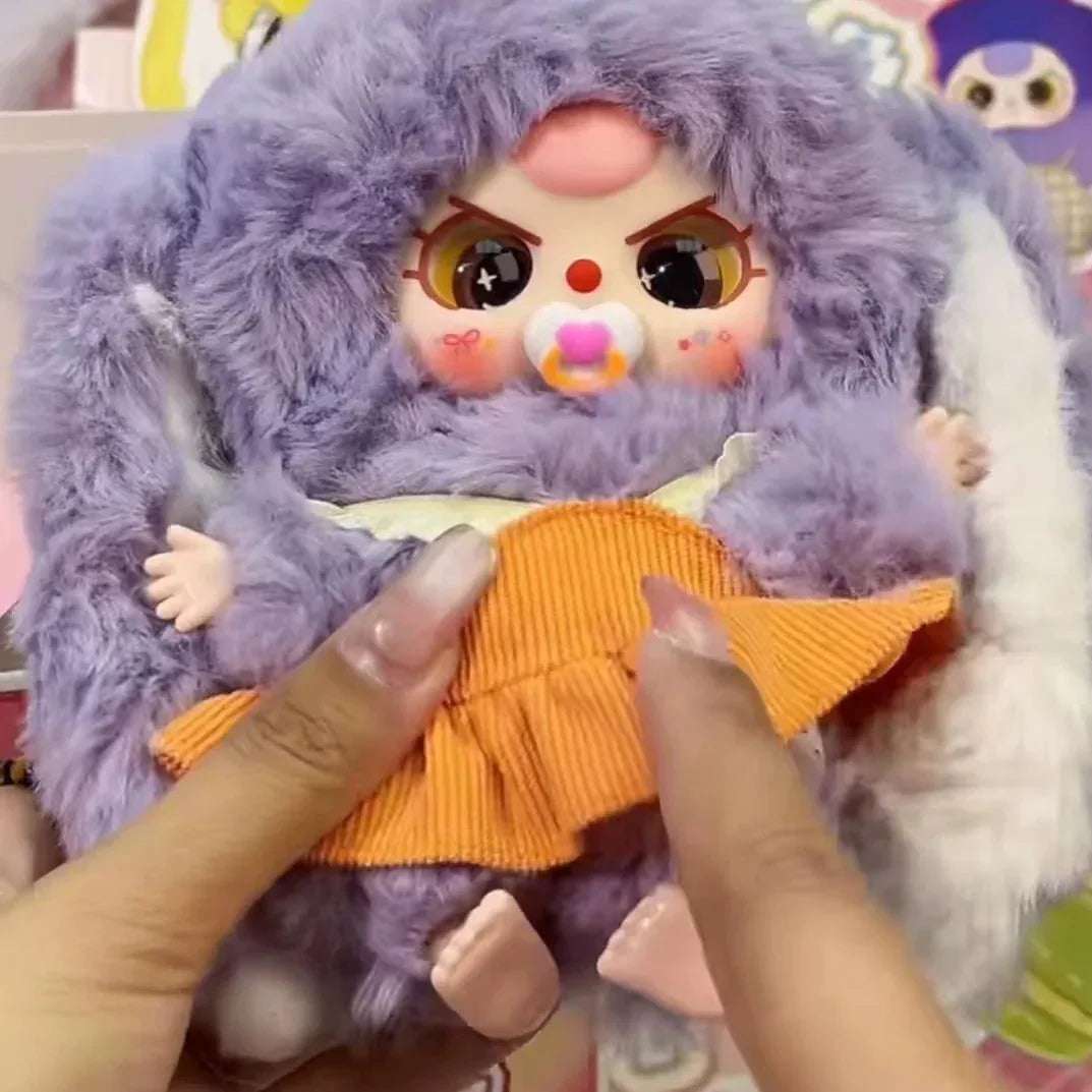 Baby Three Macaron Little Cute Bunny Series V2 Plush Dolls Blind Box