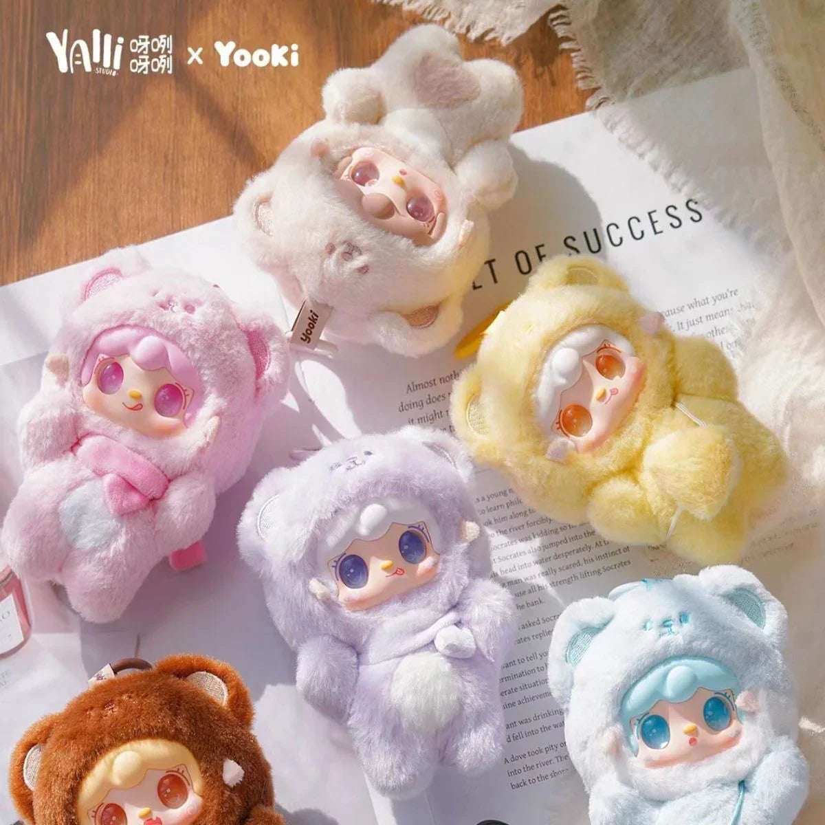 Yooki V10 Generation Mini Pendant Plush Blind Box-Hug Gourmet Restaurant