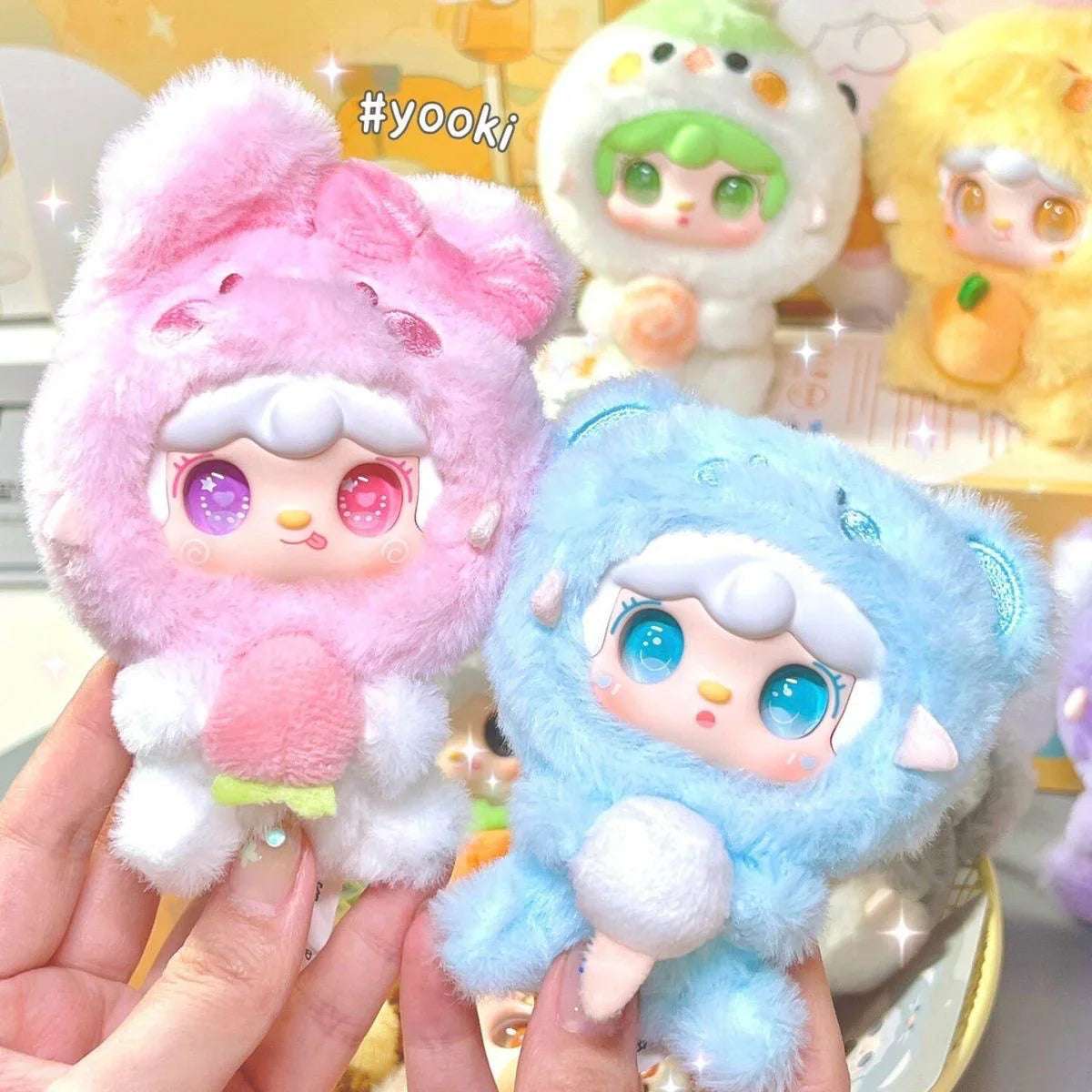 Yooki V10 Generation Mini Pendant Plush Blind Box-Hug Gourmet Restaurant
