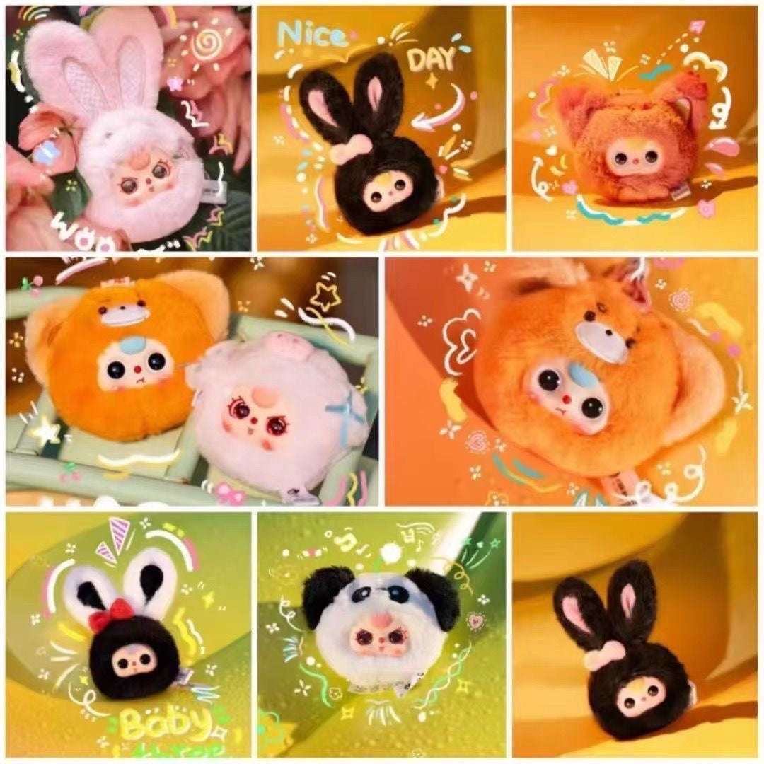 Baby Three Tiny Animal Plush Blind Box