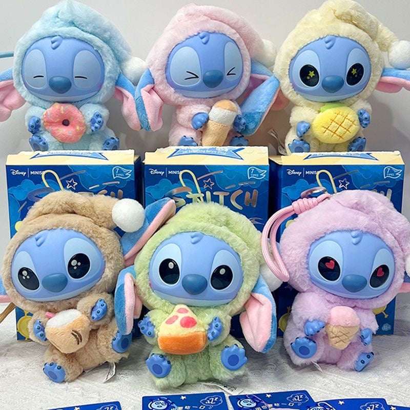 STITCH Eat Something Before Sleep Plush Series Blind Box