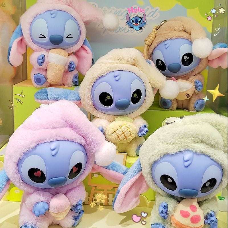 STITCH Eat Something Before Sleep Plush Series Blind Box