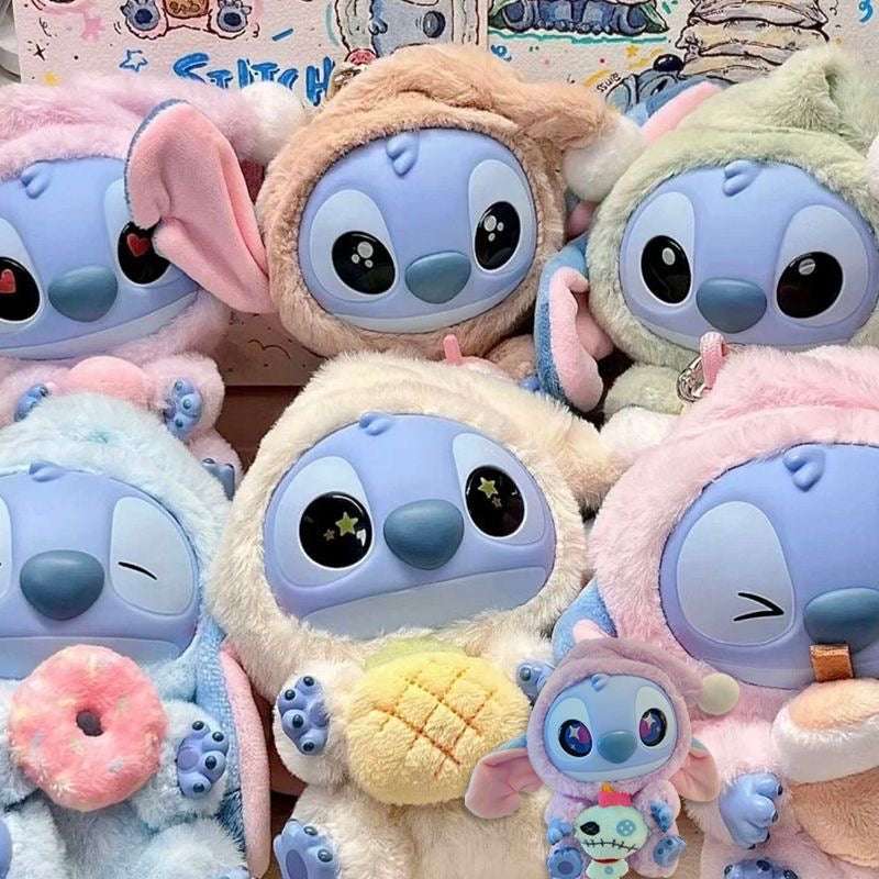STITCH Eat Something Before Sleep Plush Series Blind Box